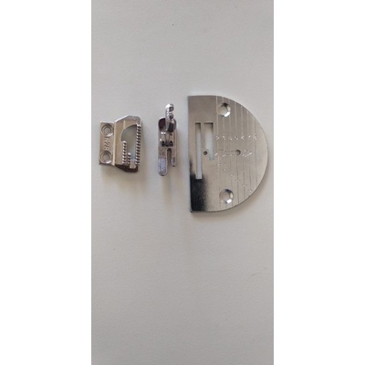 calcador sapata dente serrilha e chapa de agulha maquina doméstica doméstica