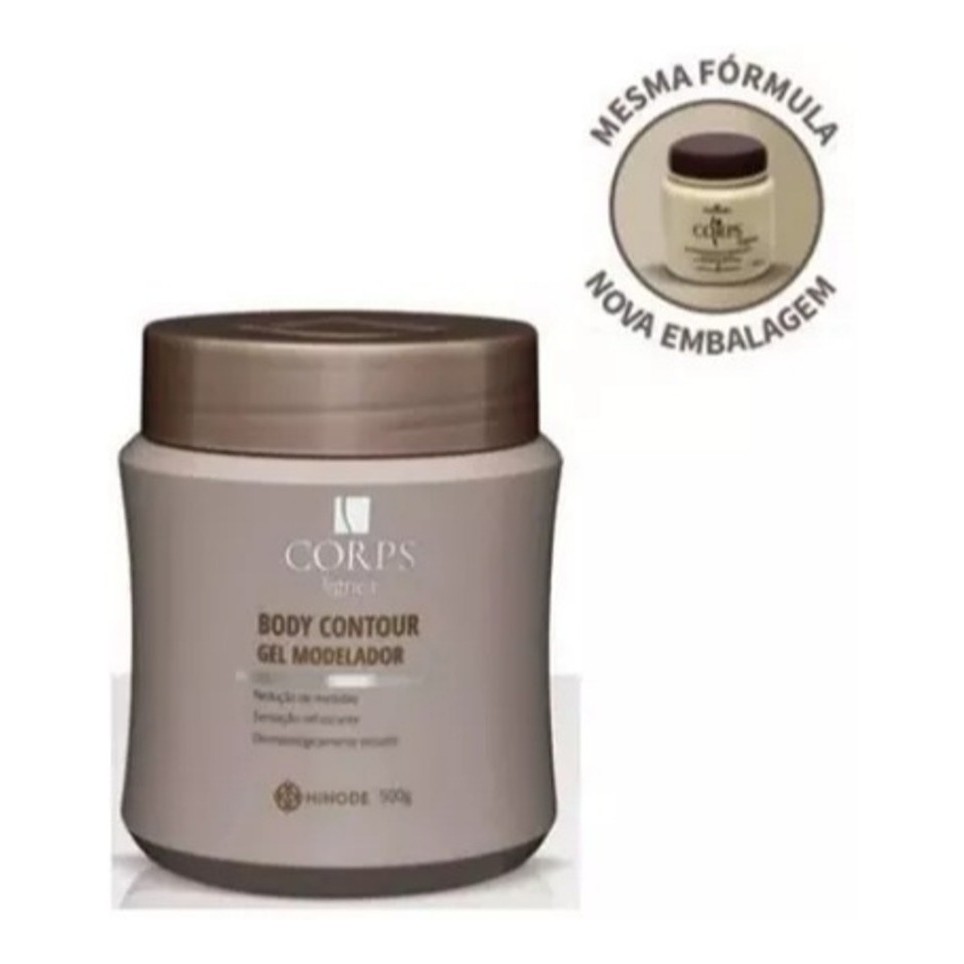 Hinode Redutor de Medidas Corps Lígnea Body Contour Gel Modelador 500g Original de Fábrica