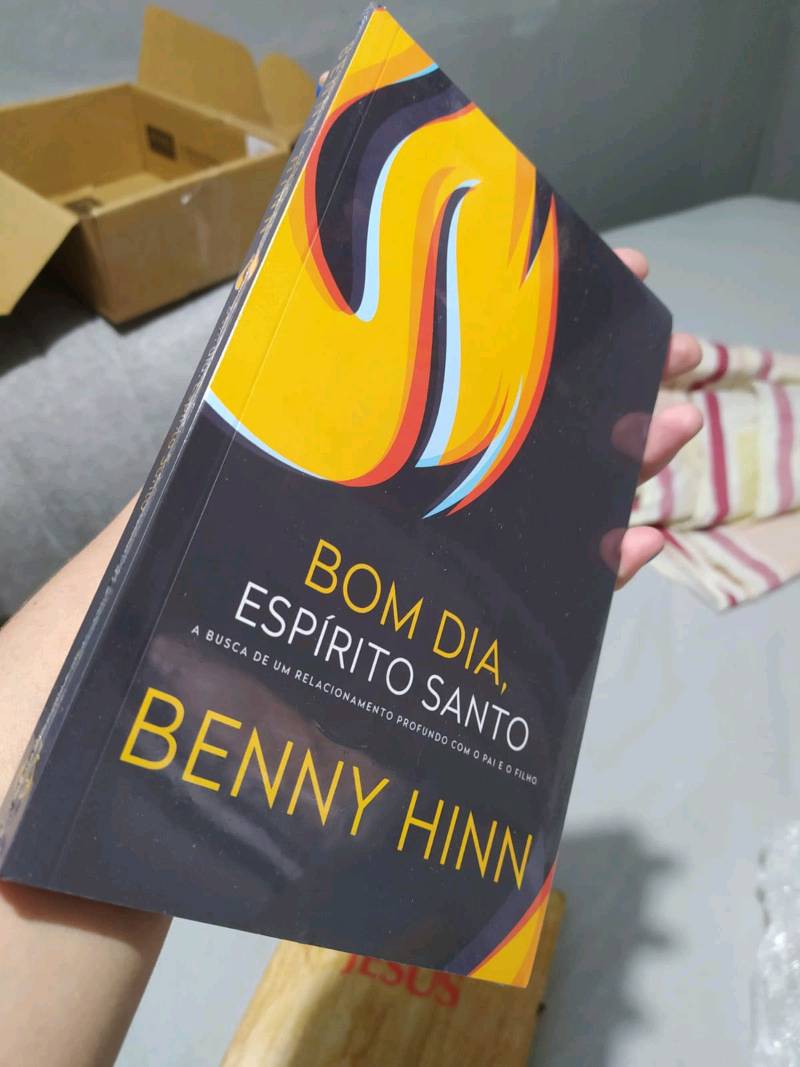 Livro Bom Dia Espírito Santo Benny Hinn | Shopee Brasil