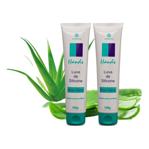 HND Store - Quais São os Benefícios da Luva de Silicone Hinode? Contém  Glicerina e Aloe Vera, mais conhecida como babosa; Ajuda em queimadura leve  evitando formação de bolhas; A pele das