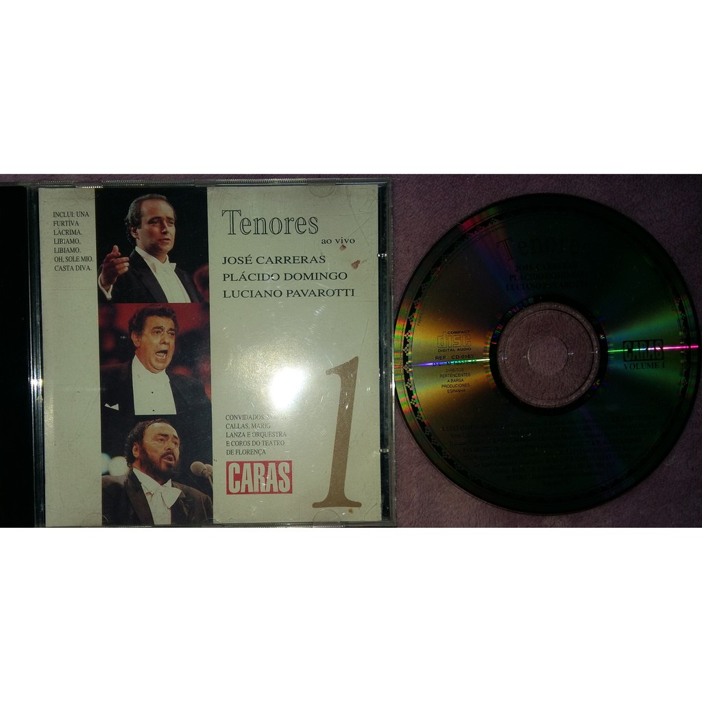 CD ORIGINAL TENORES AO VIVO VOLUME 1 REVISTA CARAS