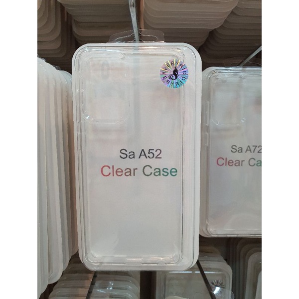 Capa transparente Acrílico clear case resistente à queda Samsung A01 core / A02 / A03s / A10 / A10s / A32 4G / A32 5G / A52 / A72