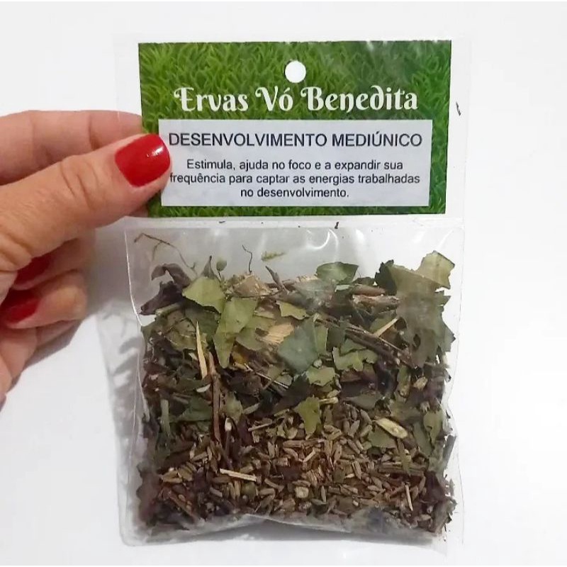 Desenvolvimento Mediúnico 15g - Kit 2 unidades - banhos de ervas