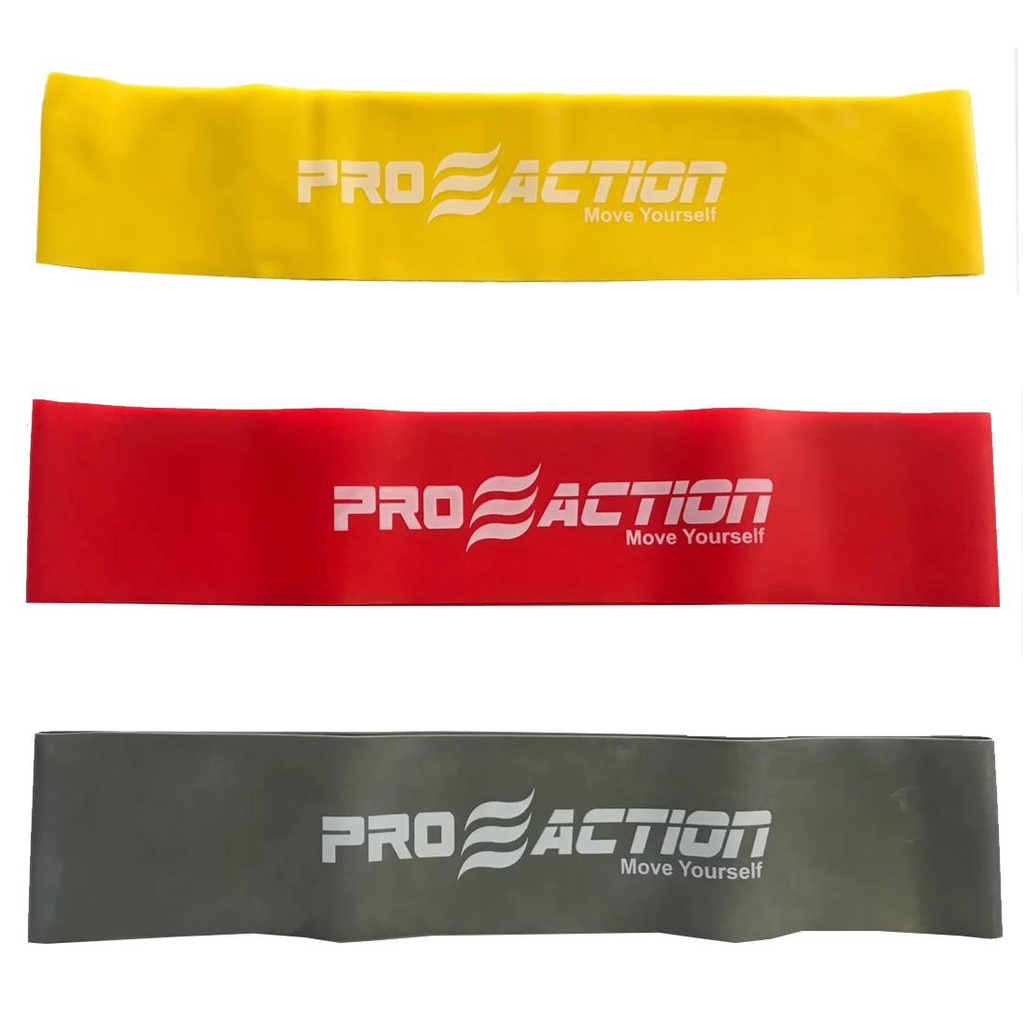 Kit 3 Mini Bands Leve, Médio E Forte Hp145 Proaction
