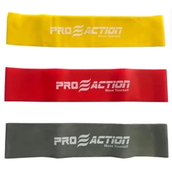 Kit 3 Mini Bands Leve, Médio E Forte Hp145 Proaction