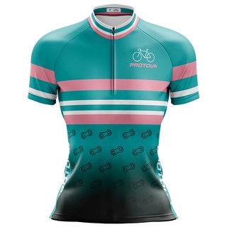 Camisa Ciclismo Mountain Bike Feminina Pecas Correa