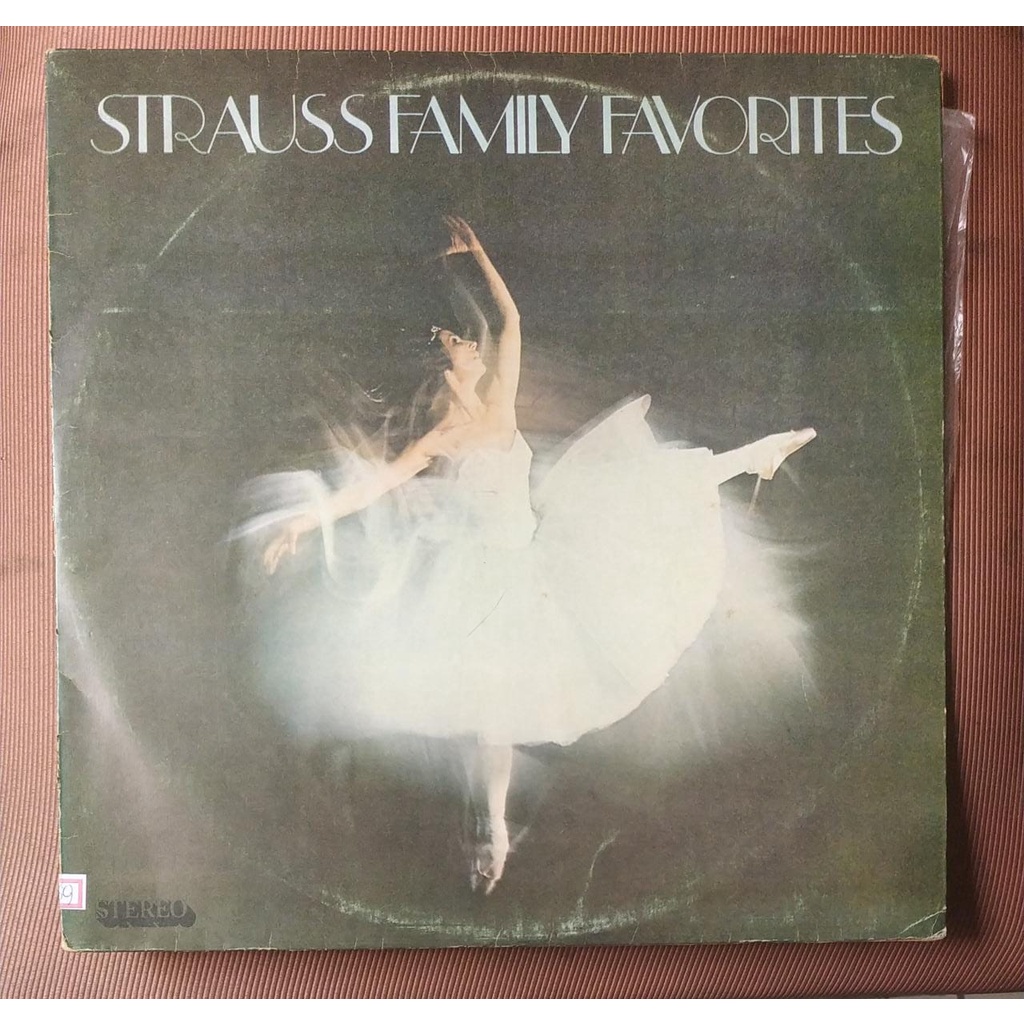 Lp Johann Strauss Jr. – Strauss Family Favorites