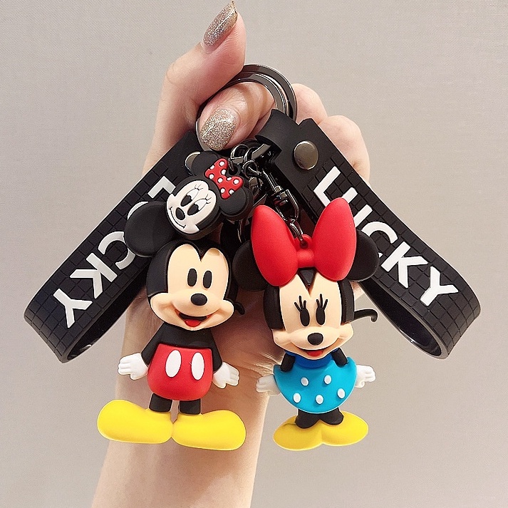 Chaveiro Disney Mickey Minnie Boneca Desenho Animado