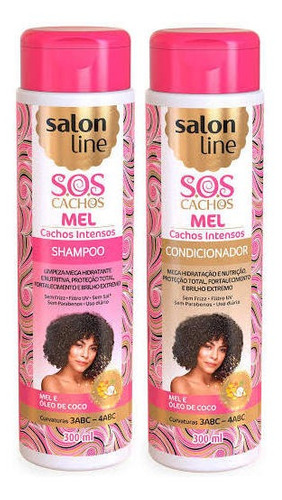 Salon Line Sos Cachos Mel Kit Shampoo E Condicionador Shopee Brasil