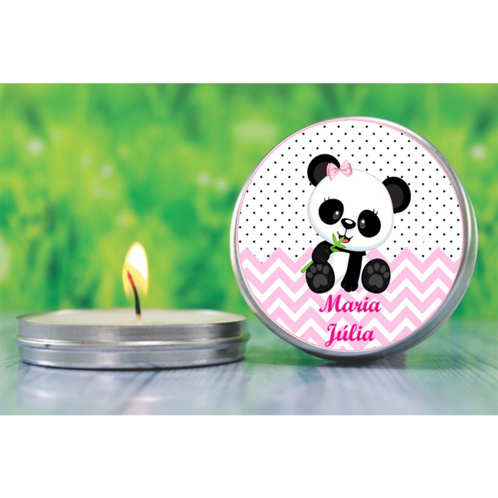 Kit De Latinhas Com Vela Para Lembrancinha De Festas E Eventos opções 15/20/25