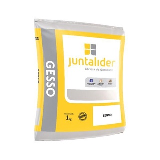 Gesso em Pó Secagem Lenta 1kg - Juntalider