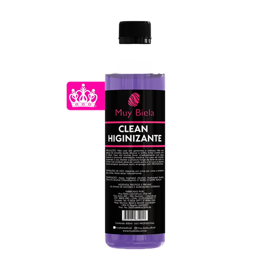 🔥 Clean Higienizante Refil 500ml - Muy Biela 🔥 em Oferta na Shopee