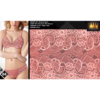 Tecido Renda lingerie (0,50m x 0,16m)