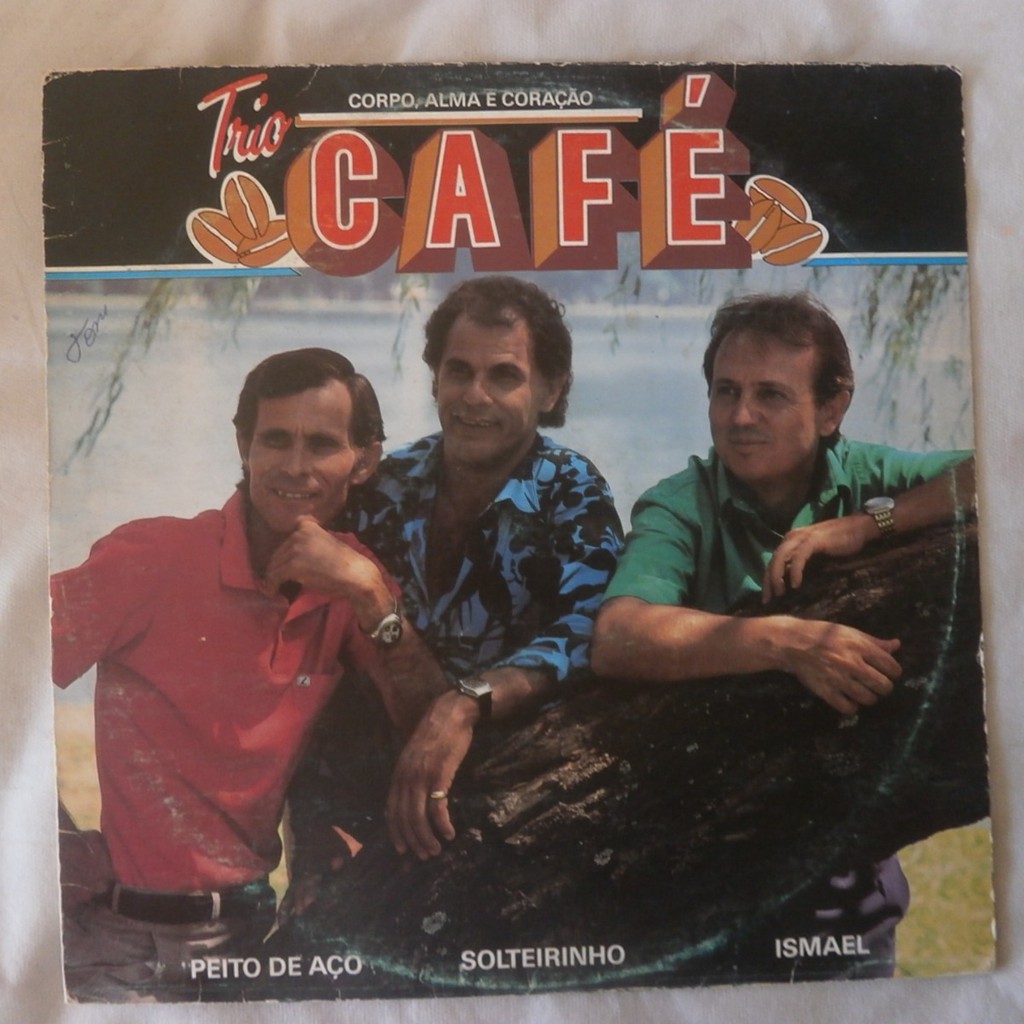 Lp Trio Café 1988 Corpo, Alma E Coração, Disco De Vinil