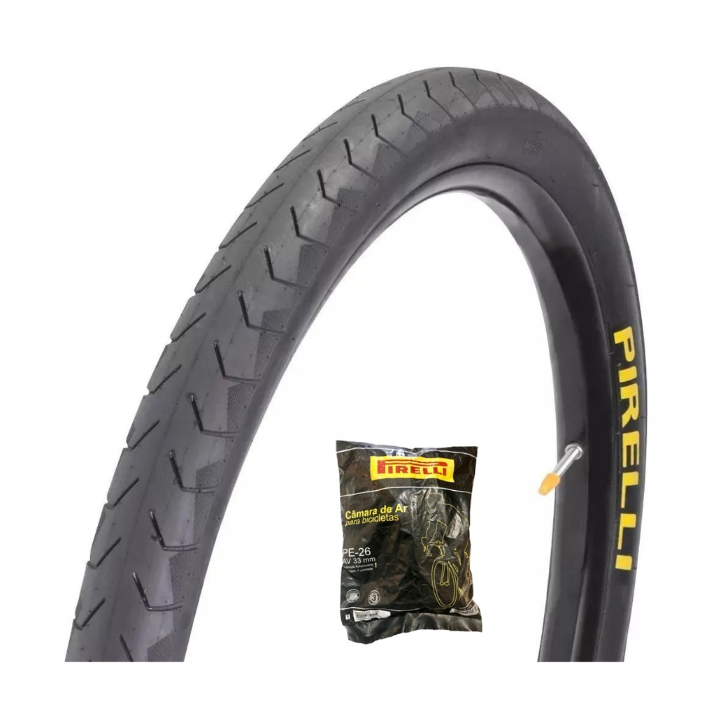 Pneu Bicicleta Pirelli Phantom Street Bike Aro 26 X 1.95 + 1 Camara Pirelli