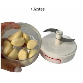 Mini Processador Triturador De Alho cebola Alimentos Com Manual 170 ml Para Casa Em Cozinha Multiuso