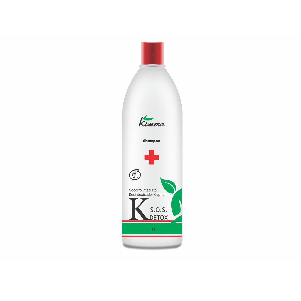 Shampoo S.o.s. Detox Capilar Profissional 1 Litro Kimera