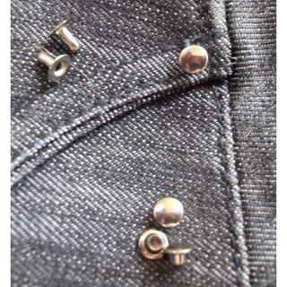 40 unidades de  Rebites Numero 1   Prata - Dourado - Ouro Velho em Oferta na Shopee