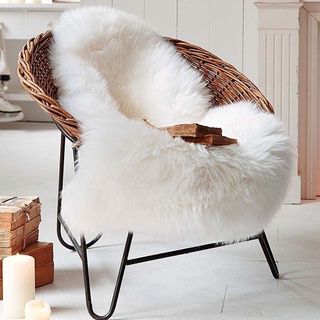 Manta Pelego Pelo Alto Sofás/cadeiras - 100 X 82 CM em Oferta na Shopee