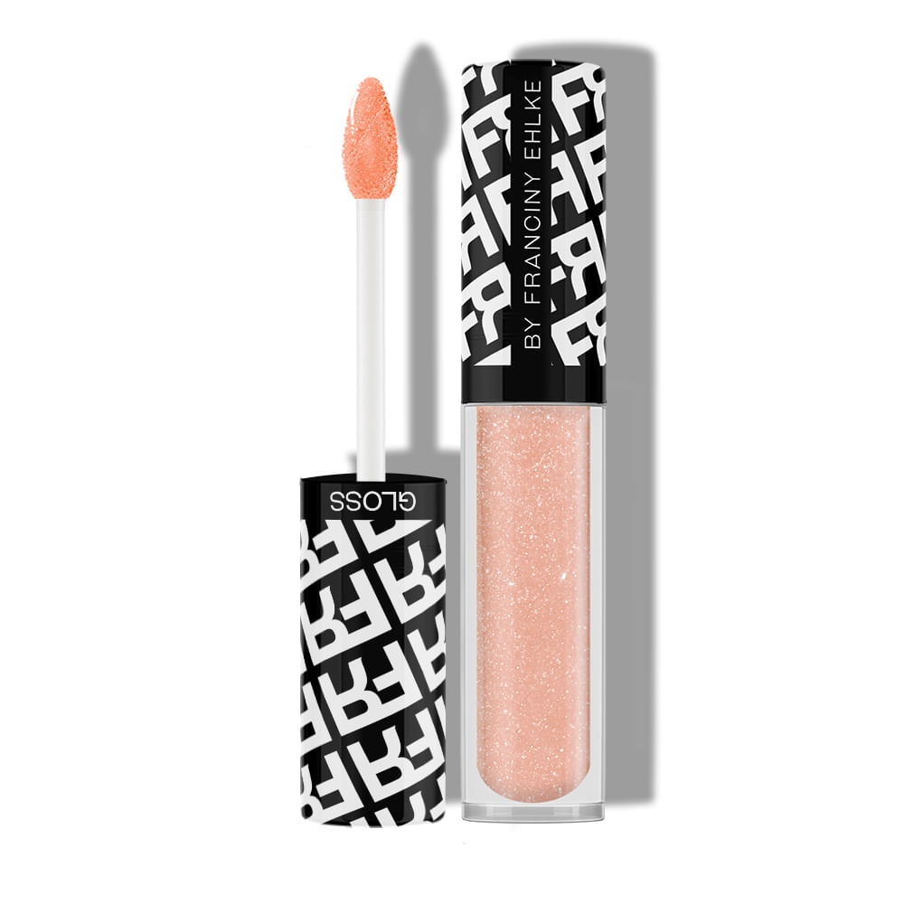 Gloss Labial Glossip Gold Hidratação Brilho e Proteção Vegano - Fran by Franciny Ehlke