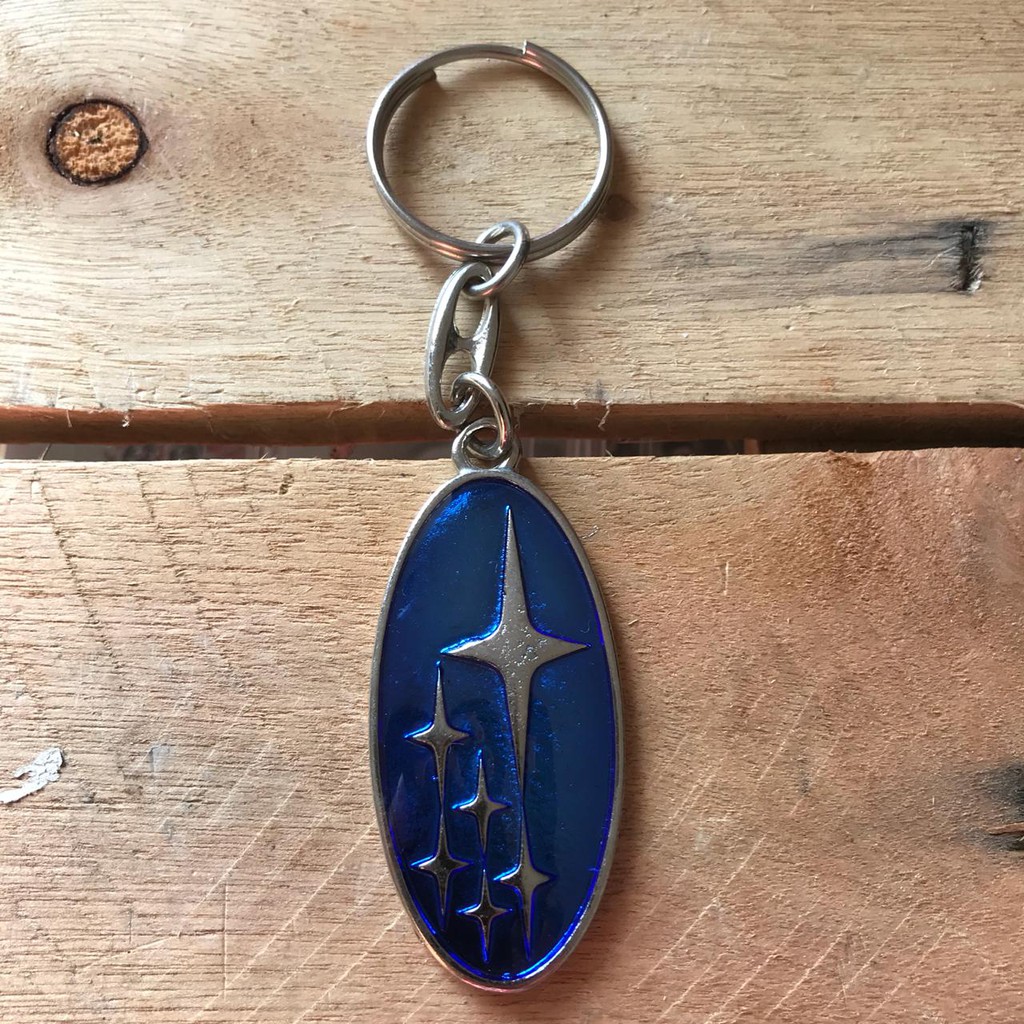 Chaveiro Subaru Luxo Cromado