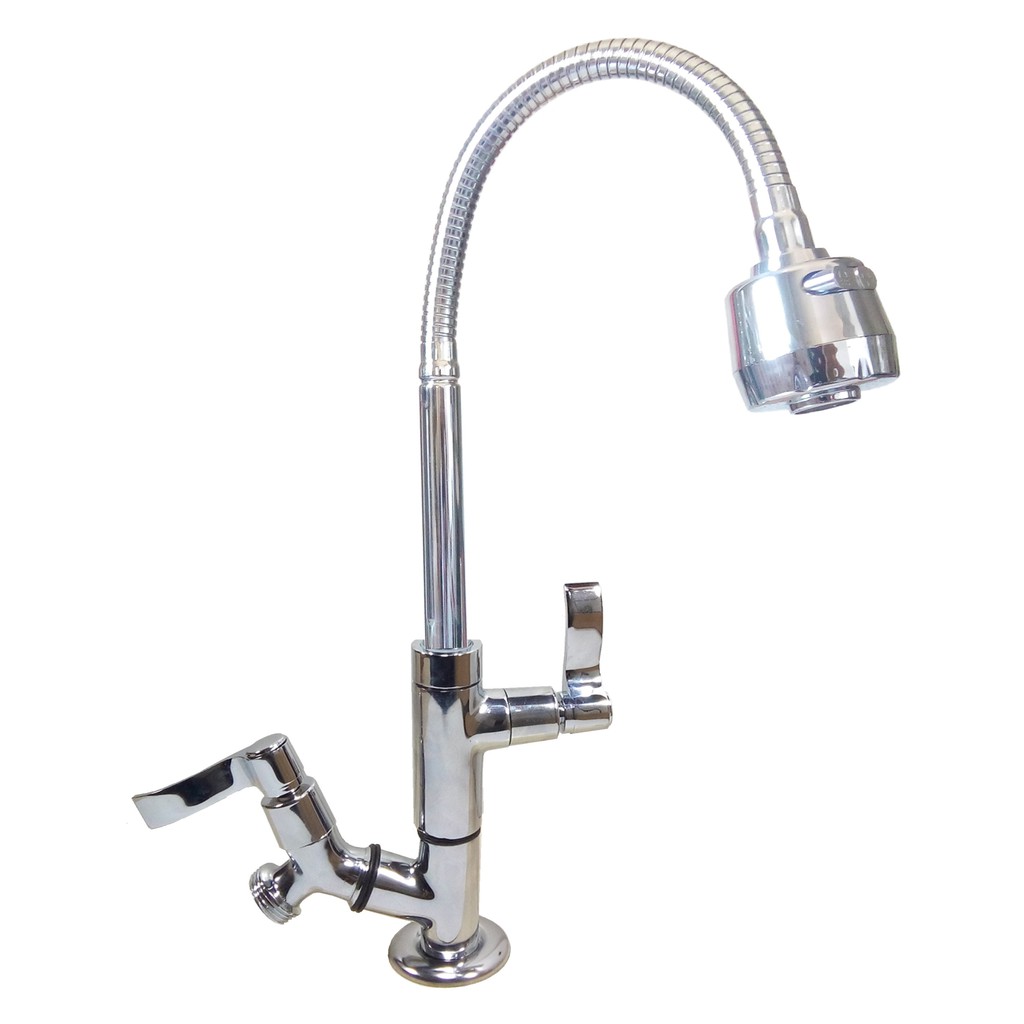 Torneira Gourmet De Mesa Flexível Saída P/ Purificador Ou Maquina Cozinha Pia