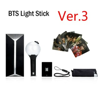 Kpop BTS Official Army Bomb Bluetooth Link Ver.3 Light Stick Bangtan Boys BT21 | Shopee Brasil