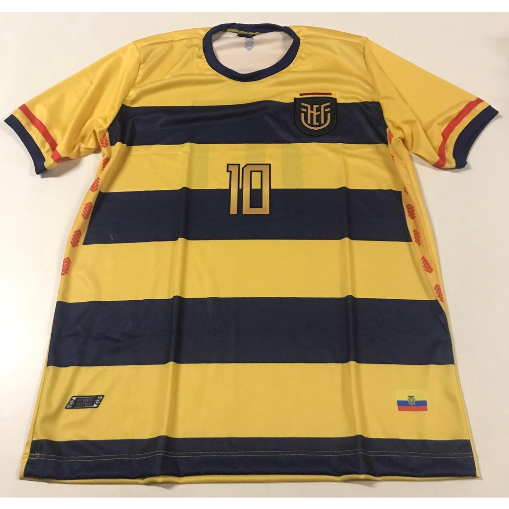 Camisa Seleção Equador Amarela Futebol Adulto
