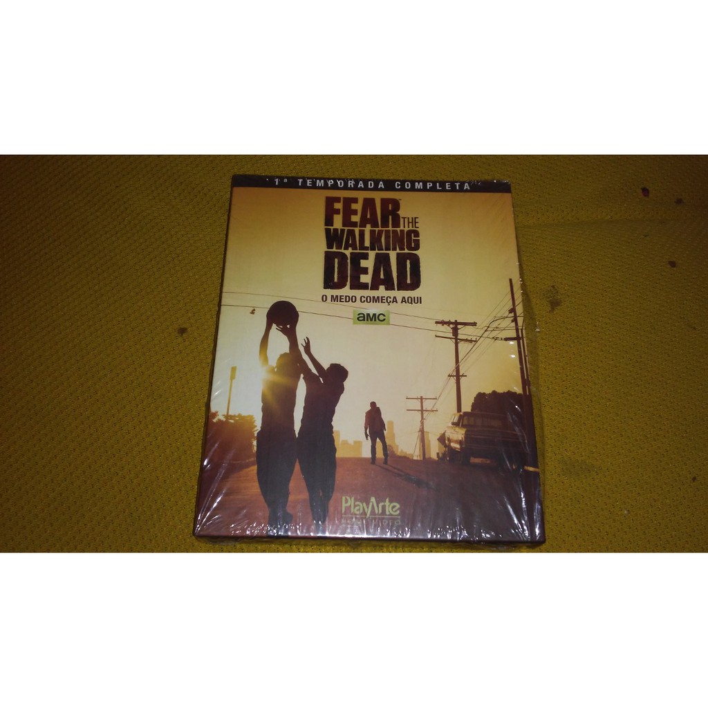 Box Blu Ray Fear The Walking Dead Usado Duplo Original