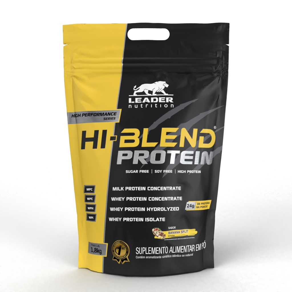 Hi-Blend Protein 1,8kg refil - Leader Nutrition | Shopee Brasil