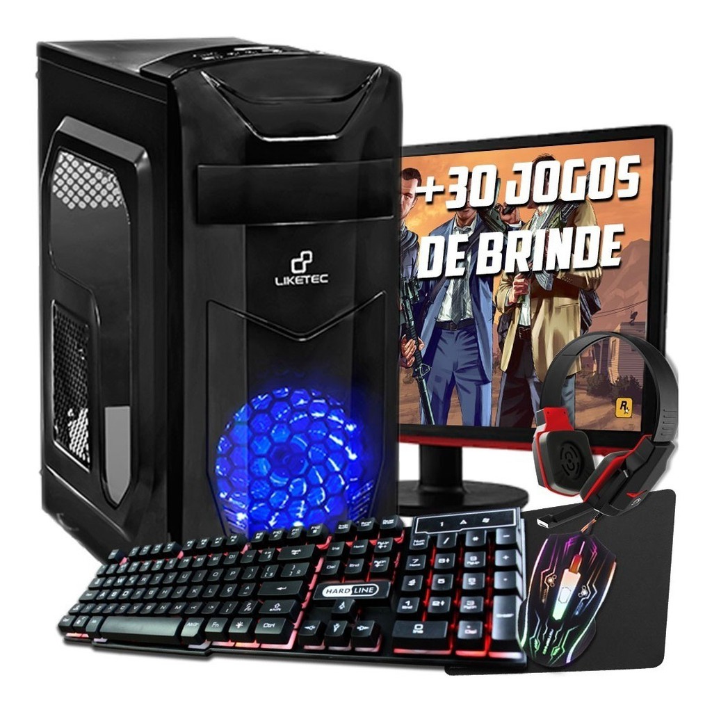 Pc Gamer Barato Mon.17/ 2.33ghz/ 4gb/ 250gb/ Vídeo 2gb