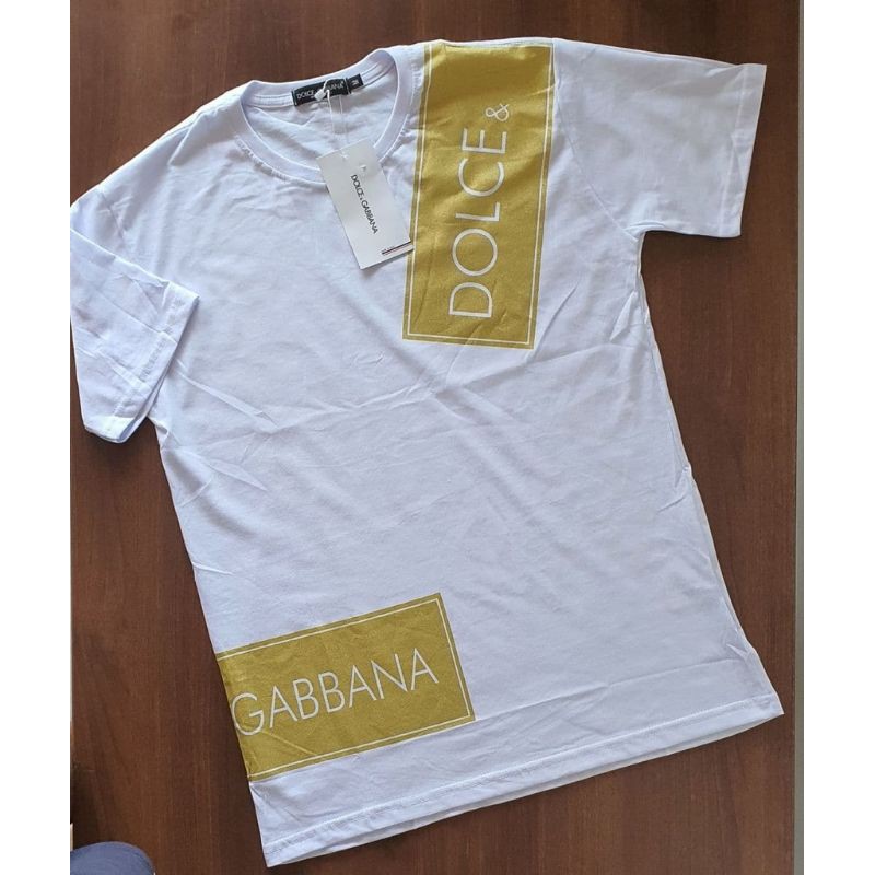 Camiseta Dolce & Gabbana Masculina Branca