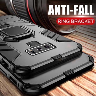 【 Free Lanyard 】 Samsung Galaxy J6 J6Plus J4 J4Plus 2018 J4Core J6Prime Híbrido Antichoque Robusto Suporte De Armadura Capinha Amortecedora