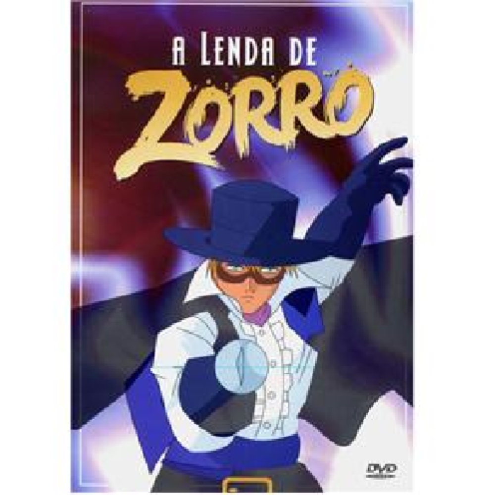 DVD A Lenda de Zorro  Embalagem de Papel Original