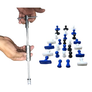 Kit Martelinho de Ouro - Mini Repuxadeira com Êmbolo + 28 Ventosas!