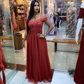 Vestido De Festa Madrinha Princesa Serenity Rosé Casamento | Shopee Brasil