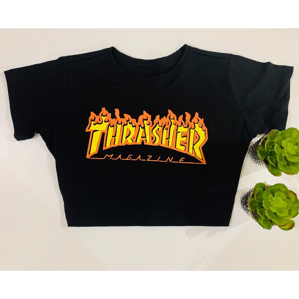 Cropped Thrasher | Shopee Brasil