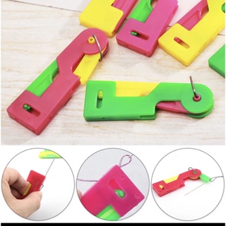 Passador Coloca Colocador De Linha em Agulha Manual Costura em Oferta na Shopee