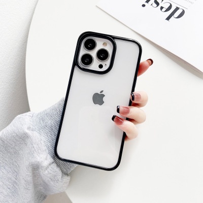 Capa Transparente Acrílico IPhone 14/14pro/14max/14 promax Capinha Capa Colorido em Oferta na Shopee