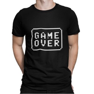 Camisa, Camiseta Game Over 100% Algodão