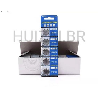 Bateria Lithium 2032 Cartela com 5 unidades- Qualidade Alta- Produto Original - Pronta Entrega