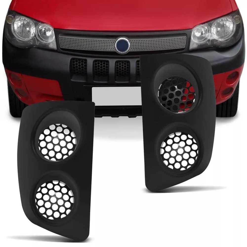 Tela Do Parachoque Dianteiro Strada 2005 2006 2007 08 09 em Oferta na Shopee