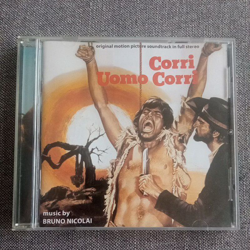 Cd Corre Homem, Corre - Bruno Nicolai - trilha sonora importada