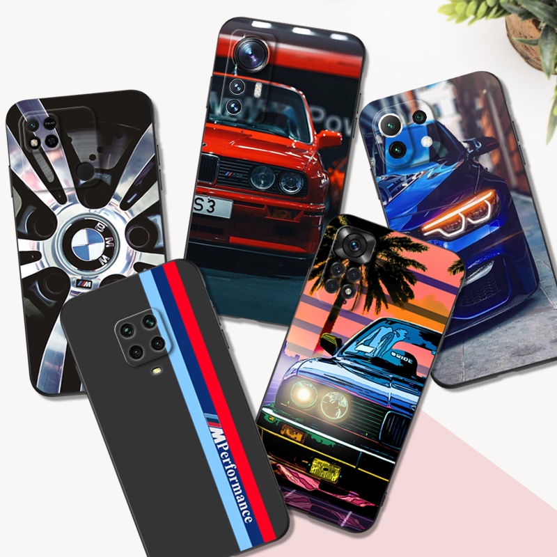 Capa Para Xiaomi POCO C40 F4 GT F3 X3 NFC PRO Traseira Do Telefone Silicone Macio Tpu bmw Carros Da Moda Esportiva