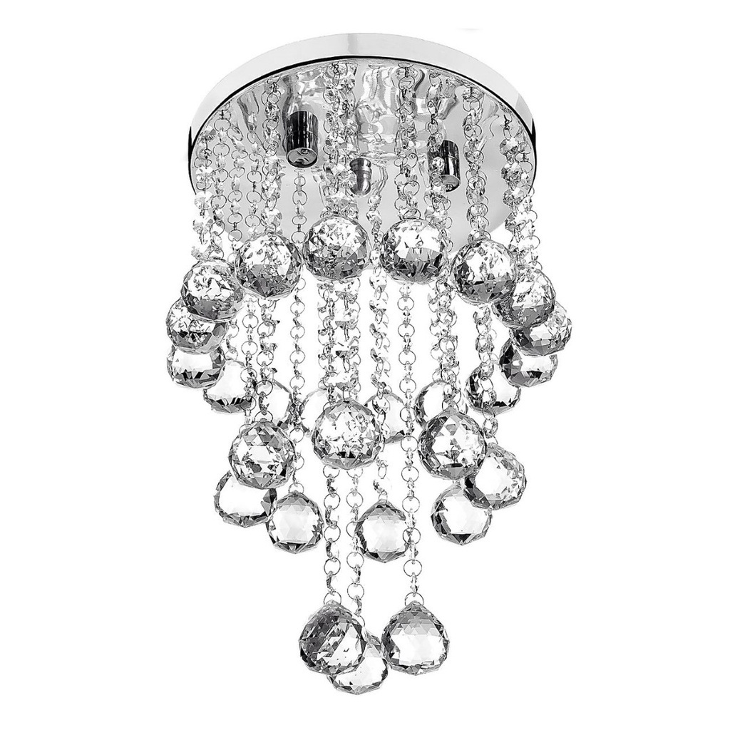 Lustre Pendente De Cristal Legitimo Classic Round Long 25