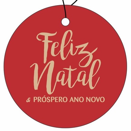 10 Tag Feliz Natal & Prospero Ano Novo Redonda 10 unidades | Shopee Brasil