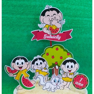 Topo de bolo magali / decoração de bolo magali / decoração de festa magali