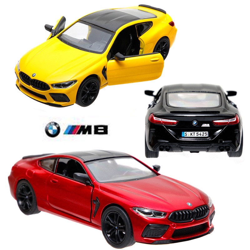Carrinho Miniatura a Fricção BMW M8 Competition Escala 1:32 Kinsmart