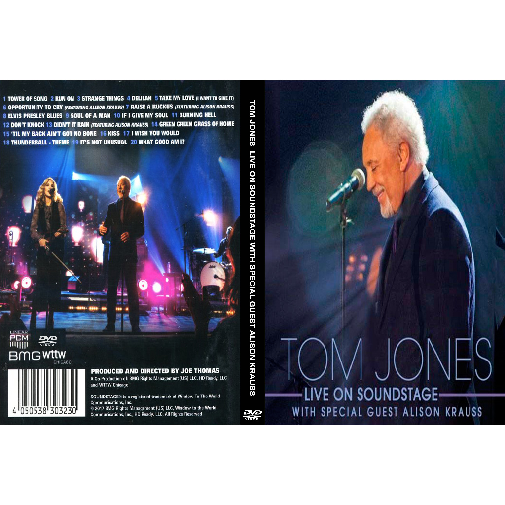 Tom Jones Live On Soundstage Shopee Brasil