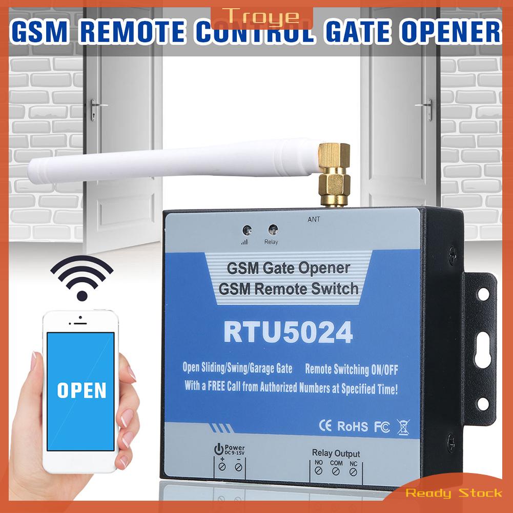 RTU5024 Apriporta GSM – Sistema Di Apertura Porta Garage Con Relè, Telecomando Wireless Quad-Band Per Cancello, 3A/240VAC